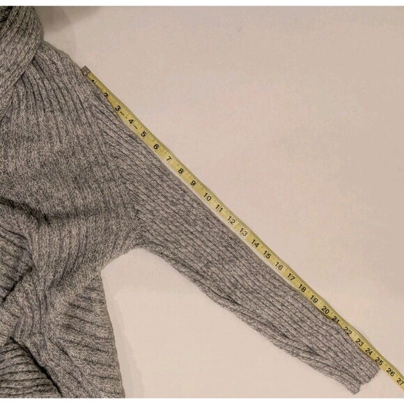 Alpaca Connection Open Front Shawl Cardigan Sz M Preppy Lounge Balletcore Cabin - Picture 4 of 6